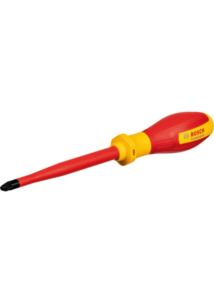 Profesyonel Izoleli 1000 Volt Tornavida Pz3 x 125 mm (1600A02ND3)
