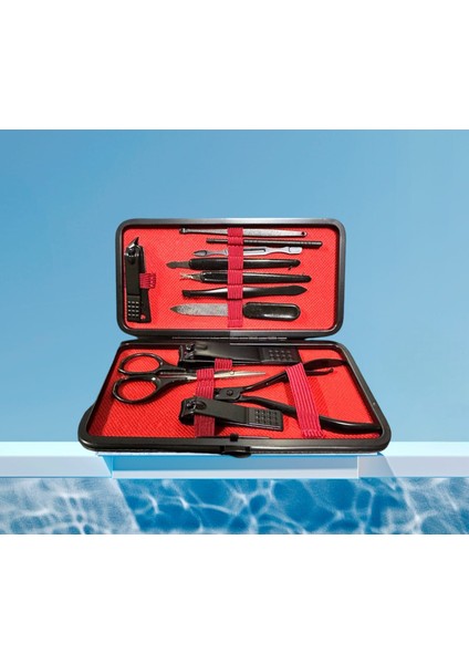 Manikür Pedikür Seti 13 Parça El Ayak Tırnak Bakımı Tırnak Makası Profesyonel Full Set