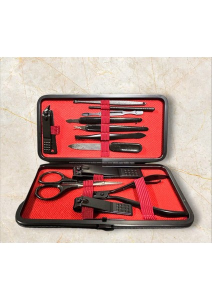Manikür Pedikür Seti 13 Parça El Ayak Tırnak Bakımı Tırnak Makası Profesyonel Full Set fiyatları