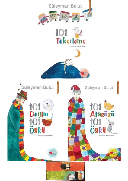 101 Atasözü 101 Öykü, 101 Deyim 101 ÖYKÜ,101 Tekerleme-3kitap-Süleyman Bulut