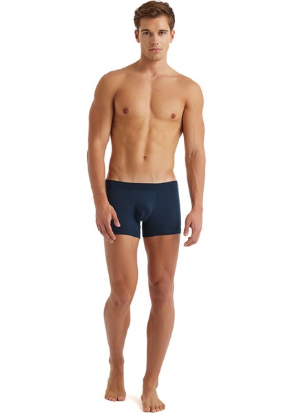 Erkek Modal Elastan Boxer Silver 9310