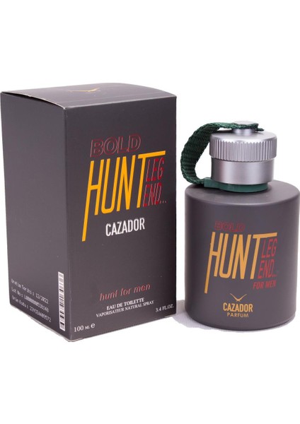 Caz 9572 Hunter Bold 100 cl Edt Erkek Parfüm Antrasit