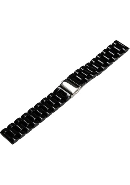 20 mm Universal Reçine Kordon Siyah