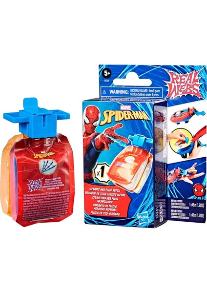 Spider-Man Ağ ve Su Fırlatıcı Yedek Paket