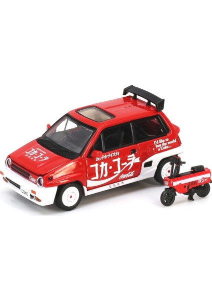1:64 Scale Coca-Cola Honda City Turbo Ll