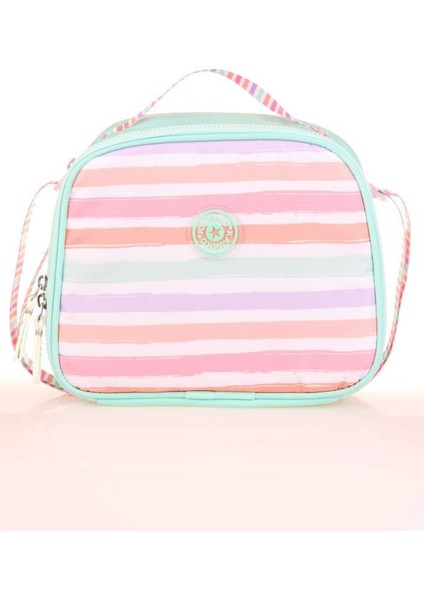 Double Stripe Beslenme Çantası Mint K9042