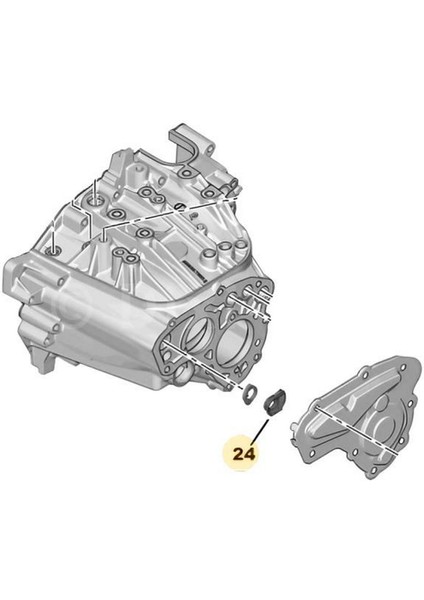 Şanzuman Arka Kapak Contasi Ducato Iii-Boxer Iii-Jumper Iii 06- 2.3 Jtd 13