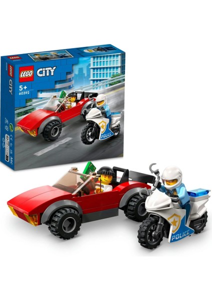City Polis Motosikleti Araba Takibi 60392