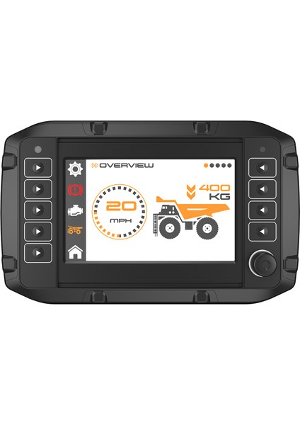 M870 7” Programlanabilir Ekran - Araç ve Makine Kontrolü için John Deere Caterpillar Komatsu Volvo Uyumlu