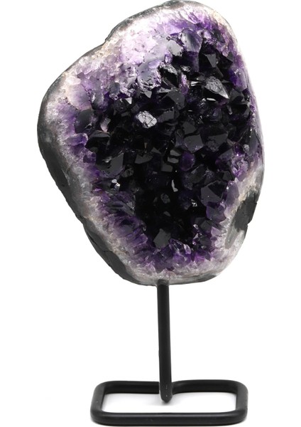 Ametist Doğal Taş Standlı Ham Parça