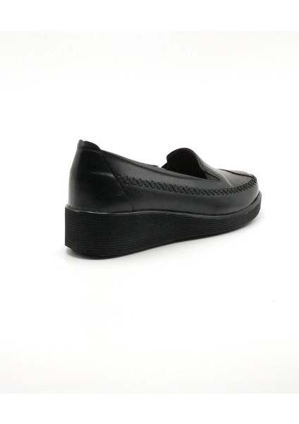 Bayan 37-40 Siyah Dolgu Tam Ortopedik Comfort Ayakkabı modelleri