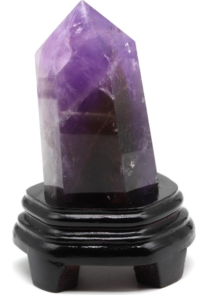 Ametist Doğal Taş Standlı Ham Parça