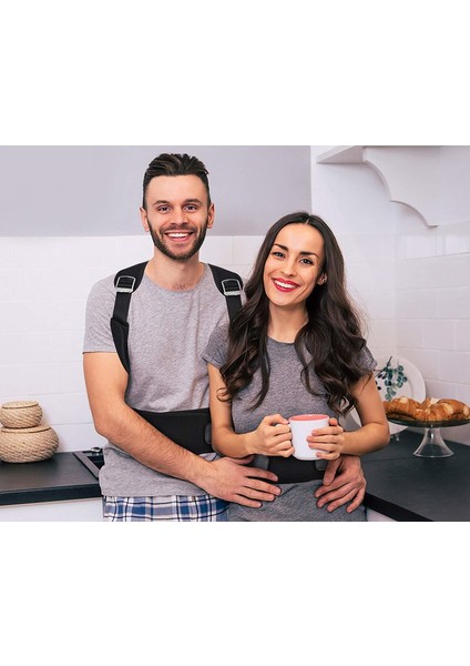Kadın Dik Duruş Korsesi Duruş Düzeltici Bel Sırt Omuz Korse Aparatı Posture Correct Omurga Düzeltici