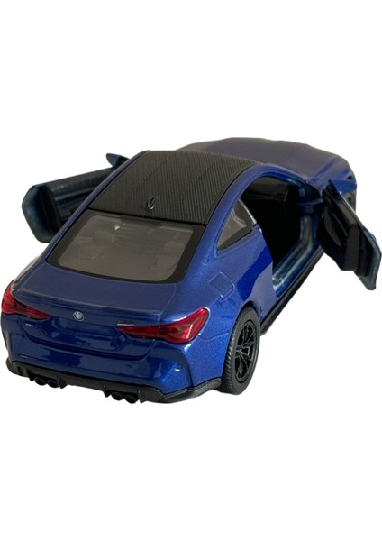 Bmw M4 Model Araba 1:36 Ölçek 11CM Metal Diecast modelleri
