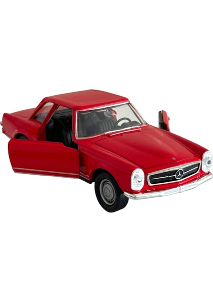 1963 Mercedes 230SL Model Araba 1:32 Ölçek 11CM Metal Diecast fiyatları