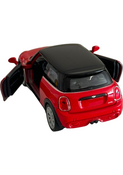 Mini Cooper Hatch Model Araba 1:36 Ölçek 10CM Metal Diecast