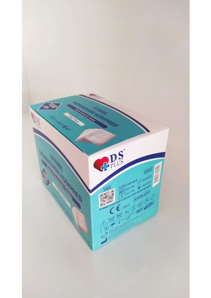 Steril Spanç Nonwoven Kompres 7,5 cm x 7,5 cm 4 Kutu (400 Adet)