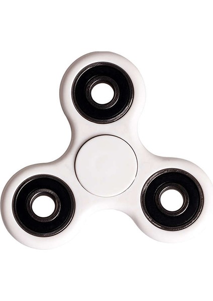 Tref Stres Çarkı Beyaz-Stres Çarkı Fidget Spinner B