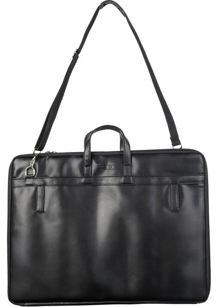 Deri Proje Resim Çantası 55 x 75 cm Siyah