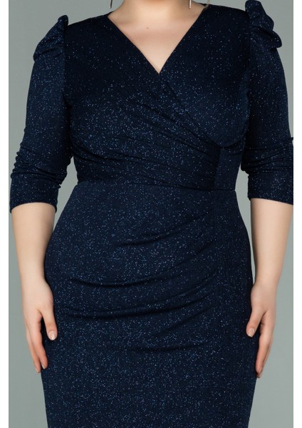 Kapri Kol Simli Büyük Beden Abiye ABK1246 modelleri