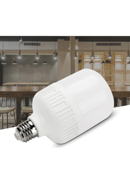 Gold Kama 3 Adet 30 Watt Torch Ampul Büyük Boy Beyaz Işık Smd LED Tasarruflu E27 Normal Duy