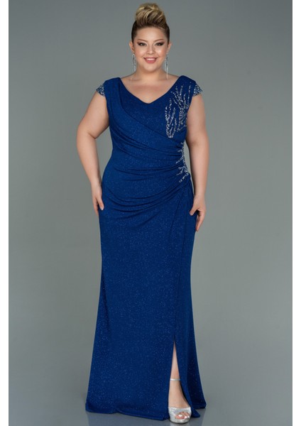 Uzun Büyük Beden Abiye ABU2438