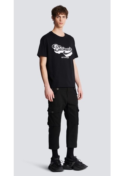 70'ler Logo Baskılı T-Shirt modelleri