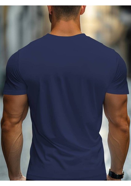 Print Erkek Modası Yaz Kısa Kollu Spor T-Shirt, Rahat ve Çok Yönlü