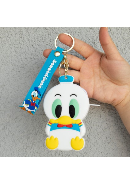 Donald Duck Figürlü Bozuk Para Cüzdan Anahtarlık