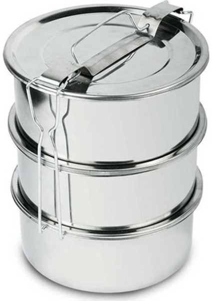 Sefer Tası 3 Lü Paslanmaz Çelik Tek Kişilik 12X6 cm