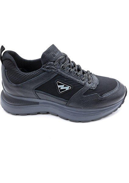 M20308 Hakiki Deri ve Tekstil Kalın Taban Yüksek Taban Erkek Konfor Şık Spor Sneaker Ayakkabı fırsatları