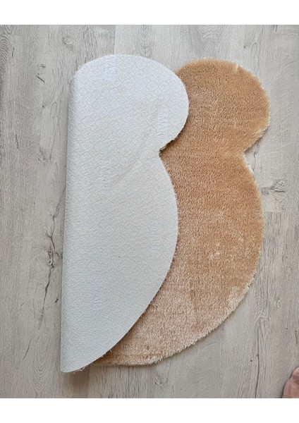 Kaymaz Yıkanabilir Yumuşak Peluş Miki Ayıcık Çocuk Odası Oturma Odası Salon Mutfak Halısı