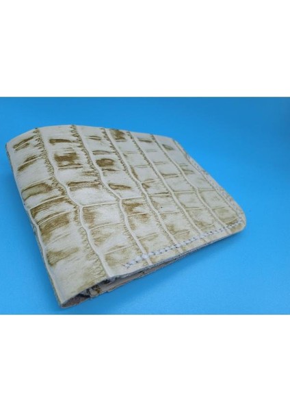 Deri Tamamen El Emeği Cüzdan 22CM*8CM * 1 Banknot Alanı 4 Kart Bölmesi 18R