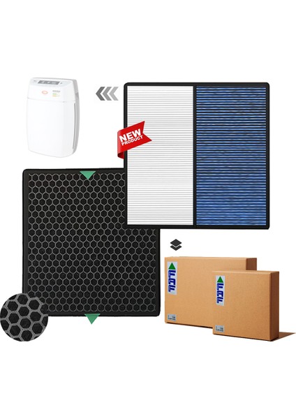 / Fakir Luminoso Smart Filtre Double Hepa Natural+Allergy Filtresi