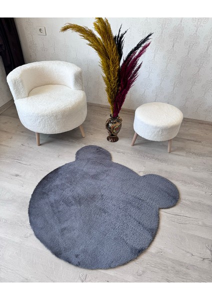 Kaymaz Yıkanabilir Yumuşak Peluş Miki Ayıcık Çocuk Odası Oturma Odası Salon Mutfak Halısı modelleri