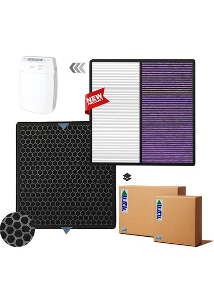 / Fakir Luminoso Smart Filtre Double Hepa Natural+Antibakterial Filtresi
