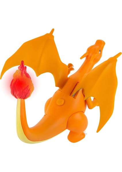 Pokemon Sesli Işıklı Elektronik Charizard ve Pikachu Figür Set