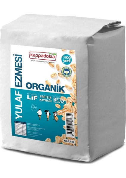 Organik Yulaf Ezmesi, Ekonomik Boy 2,5 kg