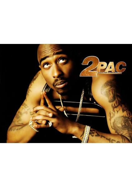 2pac Tasarım Poster 30X42 cm Çerçevesiz