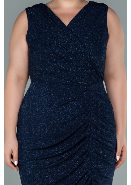 Kolsuz Simli Midi Büyük Beden Abiye ABK1492 modelleri