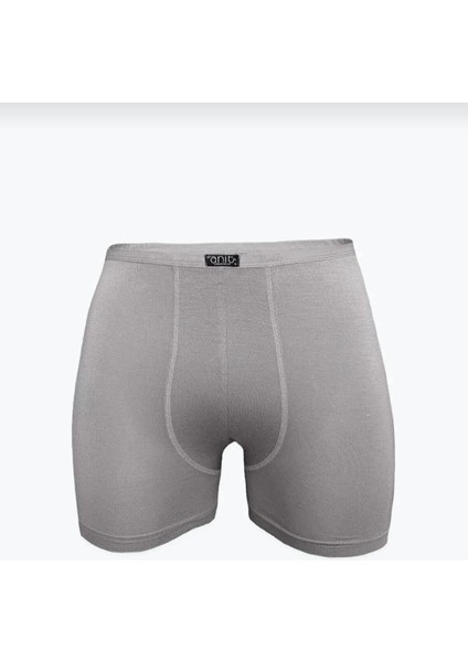 1273 Erkek Bambu Ince Belli Likralı Boxer 3 Adet
