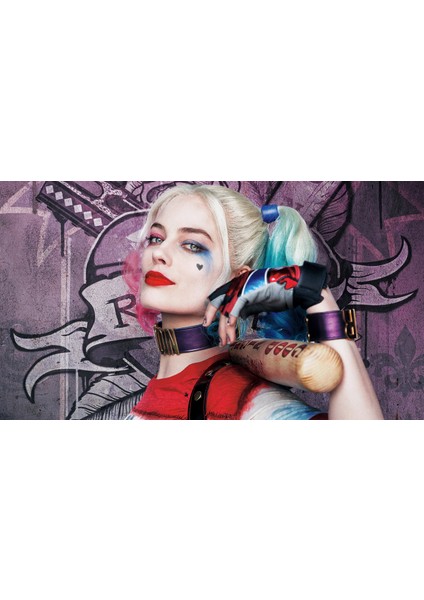 Harley Quiinn Duvar Poster 30X42 cm Çerçevesiz