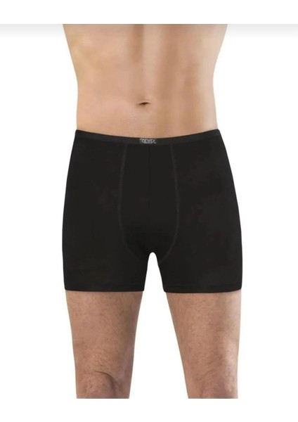 1273 Erkek Bambu Ince Belli Likralı Boxer Tekli