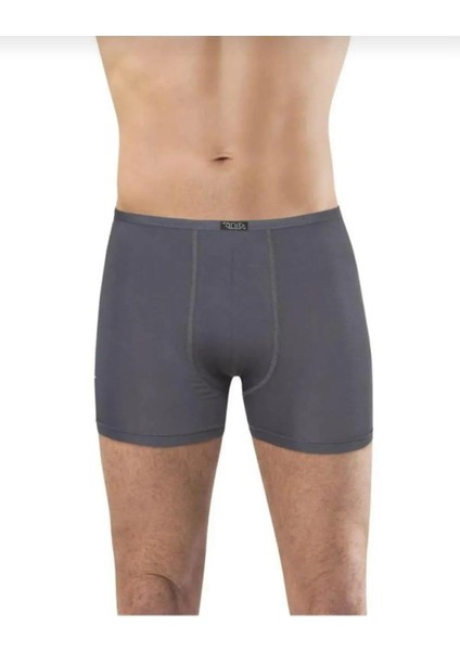 1273 Erkek Bambu Ince Belli Likralı Boxer 3 Adet