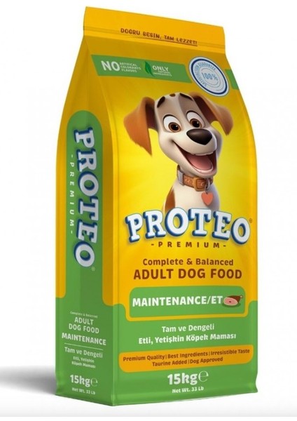 Maintenance Etli Yetişkin Köpek Maması 15 kg