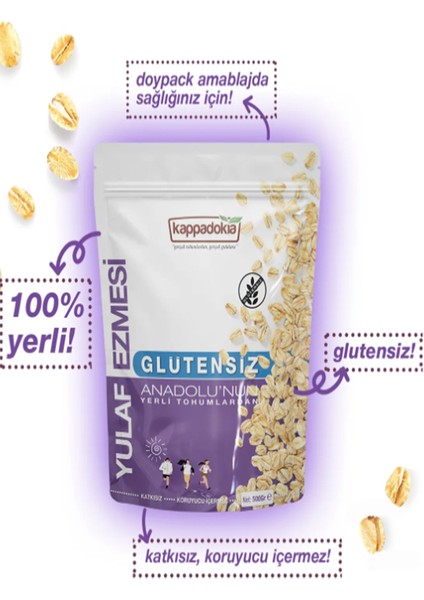 Yerli Glütensiz Yulaf Ezmesi Özel 12'li Koli (12 x 500GR) fiyatları