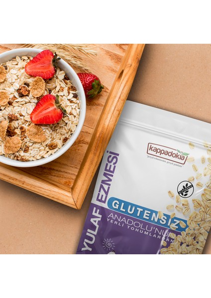 Yerli Glütensiz Yulaf Ezmesi Özel 12'li Koli (12 x 500GR) fırsatları