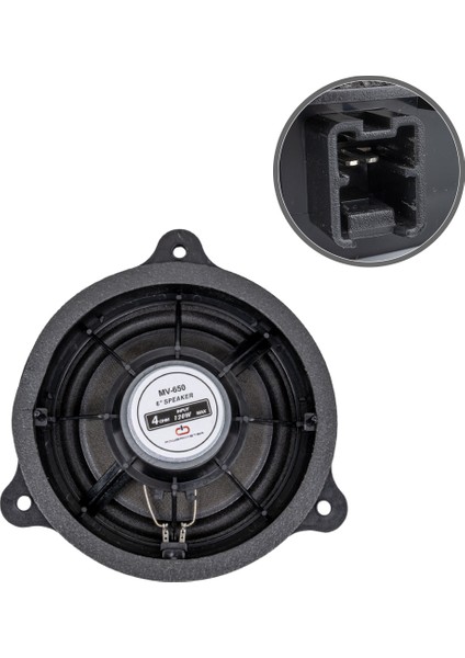 Magıcvoıce MV-650 6 16 cm 4 Ohm Max 120 Watt Nissan Araçlar Için Tekli Oto Hoparlör