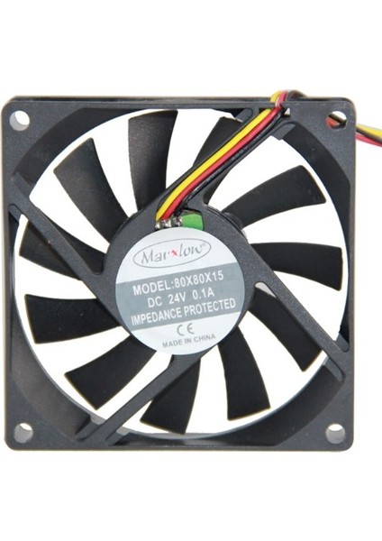 IC-216A 80X80X15MM 24 Volt 3 Pin Fırçasız Dc Fan