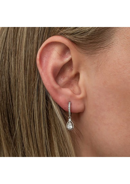 Gümüş Sallantılı Damla Kadın Küpe fiyatları